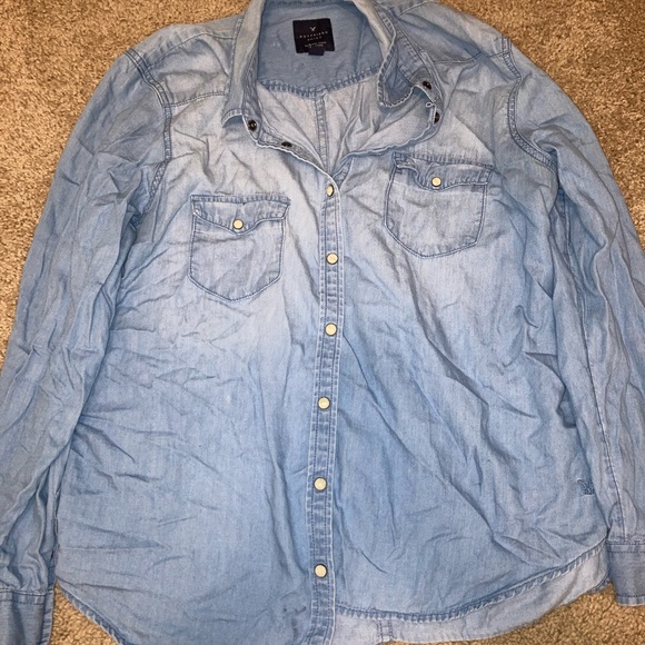 American Eagle Outfitters Jackets & Blazers - american eagle boyfriend top
